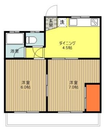 ティファニーヒルズIIの物件間取画像